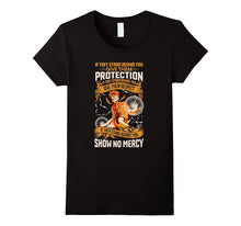Protection Respect No Mercy Anime T Shirt - Fashion T Shirt