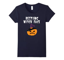 Halloween T-Shirt Resting Witch Face Funny Scary Shirt