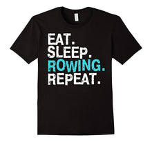 Rowing T-Shirt a Row US Sport Men Women Crew Team Machine
