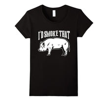 I'd Smoke That BBQ Pork Low and Slow Pig T-Shirt
