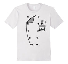 Fun Uniform Jacket Faux Chef Costume TShirts Great for Cooks