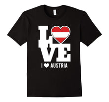 Love Austria T-Shirt Patriotic Austrian Expat