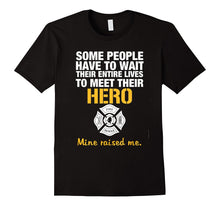 American Hero Firefighter Christmas Rescue Flag Axe T Shirts
