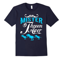 3 Year Old Boy Little Mister Threenager T-Rex 3rd T-Shirt