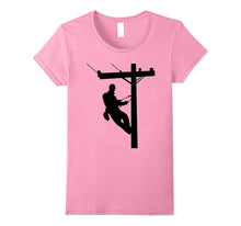Lineman Shirt | Electric Cable Lineman T-Shirt Gift