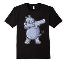 Funny Hippo Dab Shirt - Dabbing Hippo TShirt - Hippo Shirt