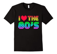 I Love the 80's Eighties Gaming Rainbow T-Shirt