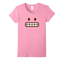 Emoji Nervous Face T-Shirt Grimacing Halloween Emoji Costume