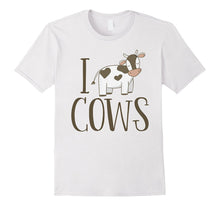 I Love Cows T-Shirt - Women and Kids Cow T-Shirt