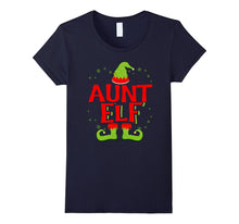 Aunt Elf Matching Family Christmas T-Shirt