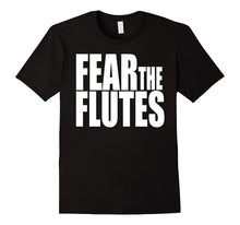 Flute Music Gift Shirt Fear the Flutes Marching Band Tee