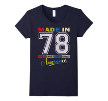 39th Birthday Shirt Made in 1978 39 Year Old Vintage Awesome