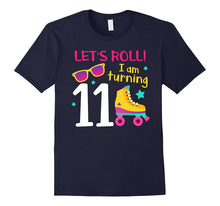 Let's Roll I'm Turning 11 T-Shirt Roller Skating Birthday