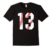 #13 Baseball Birthday Thirteen Baseball Mom