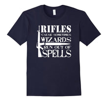 Rifle Ammo Pro Gun Rights Funny Wizard T-Shirt