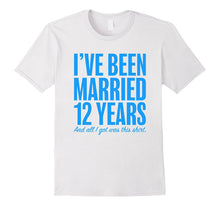 12 Years Married Anniversary 12th Year Wedding Gift T-Shirt
