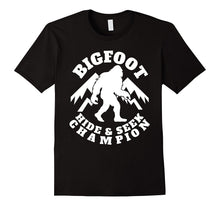 Bigfoot Hide & Seek Champion T-Shirt Sasquatch Yeti Shirt