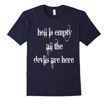 Hell Is Empty, All the Devils Are Here -Cool Vampire T-Shirt