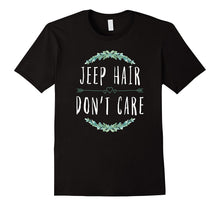 Girly Jeep Hair Don't Care Women's T-Shirt