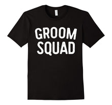 Mens Groom Squad T-Shirt Funny Bachelor Party Gift Shirt