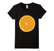 Giant Orange Slice Fruit T-Shirt Fun Foodie Vegan Summer Tee