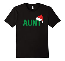 Aunt Christmas Santa Family Matching Pajamas T-Shirt