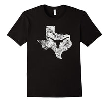 Texas W Longhorn Distressed T-Shirt Texas Cowboy State Shirt