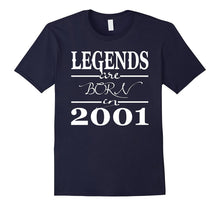 Gift for 16 Year Old 16th Birthday Gift Born in 2001 T-Shirt