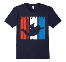 Retro RWnB Skydiving Silhouette T-Shirt