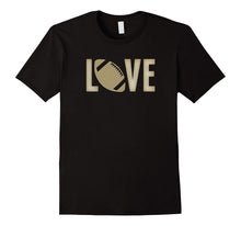 LOVE Football Novelty Sport Mom Graphic T-Shirt