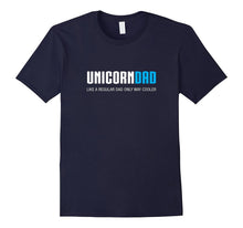 Mens Unicorn Dad Shirt, Funny Cute Father's Day Gift