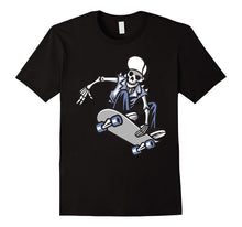 Skull Punk Ride a Skateboard T Shirt, Skate Shirts Unisex