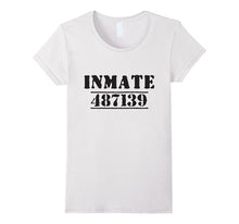 Prisoner Costume Shirt DIY Inmate Convict Halloween Tee