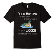 Mens Duck Hunting Season Funny Waterfowl Hunter Wood Duck T-Shirt