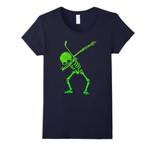 Halloween Dabbing Skeleton Hockey Dab T-Shirt