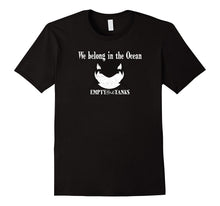 Empty the Tanks T Shirt- Whale and Dolphin Freedom