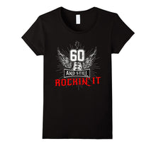 60 and Still Rockin' It T-Shirt Guitar Wings Since 1957