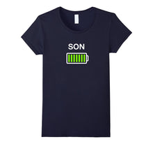 Son Battery Shirt / Mommy and Daddy Low Battery Tshirt Boys