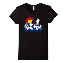Colorado Flag Hiking T-Shirt for Hiker