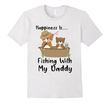Happiness Is Fishing With My Daddy T-Shirt Bears Camping