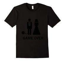 Game Over Ball and Chain - Funny Wedding T-Shirt
