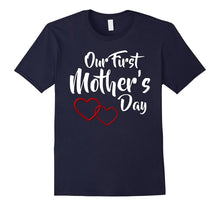 Cute Our First Mother's Day Lovely Hearts Shirt
