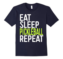 Eat Sleep Pickleball Repeat T-Shirt Funny Sport Game Gift