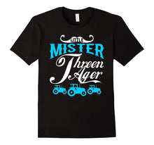 3 Year Old Boy Little Mister Threenager Tractor 3rd T-Shirt