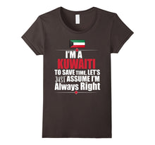 I'M a Kuwaiti I'M Right Funny Kuwait Gift T-Shirt
