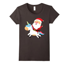 Santa Claus Unicorn Christmas Shirt | Xmas T-Shirt Gift