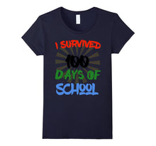 I Survived 100 Days of School - Funny School T Shirt