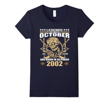 October 2002 15th Birthday 15 Years Old Gift T-Shirt