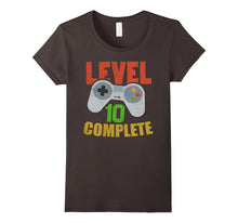 Level 10 Complete Video Gamer Geek Boys 10th Birthday Shirt