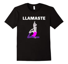 Funny Namaste Yoga Llama Llamaste T-Shirt
